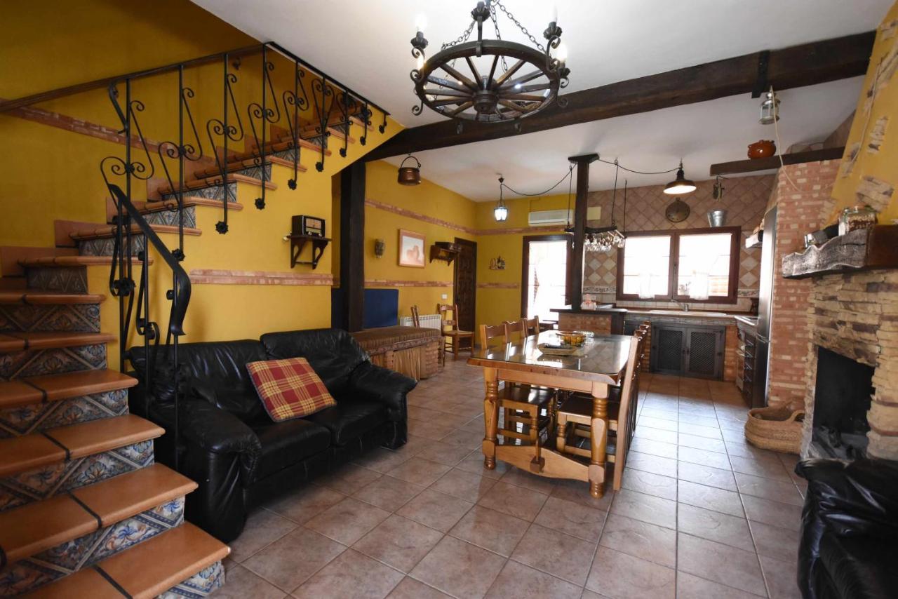 Casa Rural De Estilo Rustico Con Spa Almagro Bagian luar foto